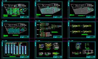 大型数字服务中心智能化系统施工图纸平面设计图详解